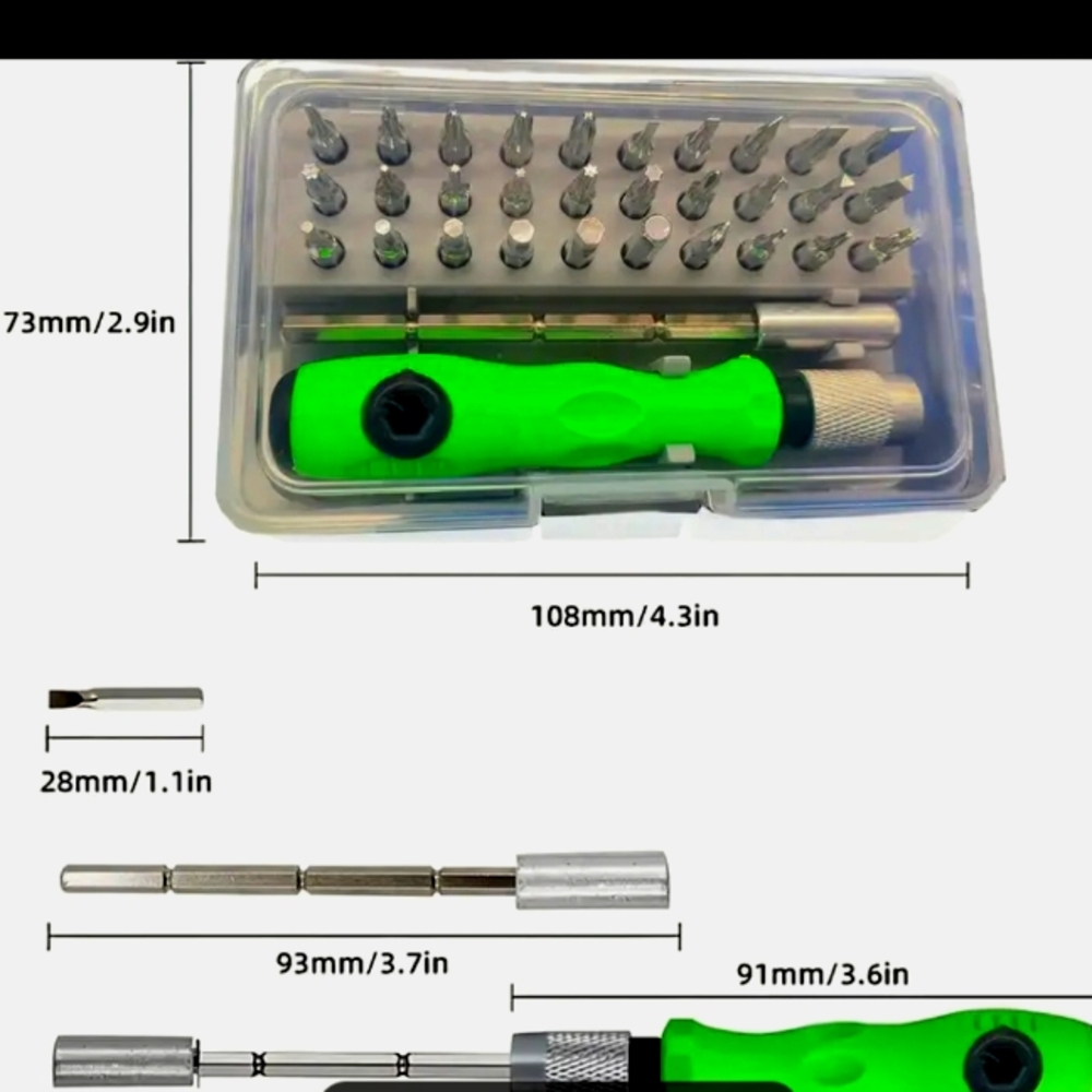 32 In 1 Precise Screwdriver Set